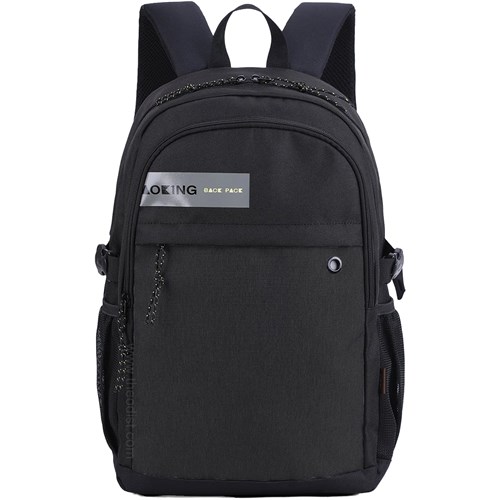 Aoking XN2277 Student Backpack 31x14x43.5cm_BLK - Theodist