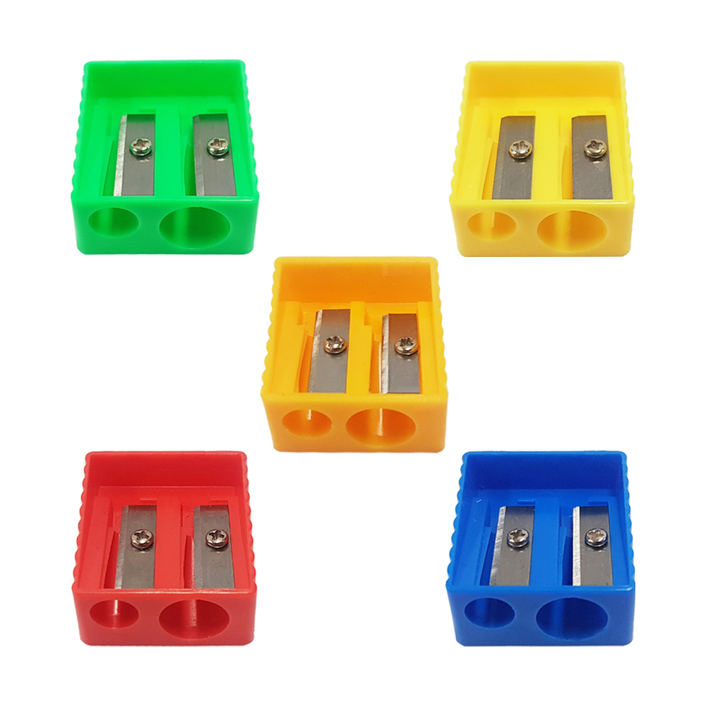 TS 826 Pencil Sharpener 2 Holes Assorted - Theodist