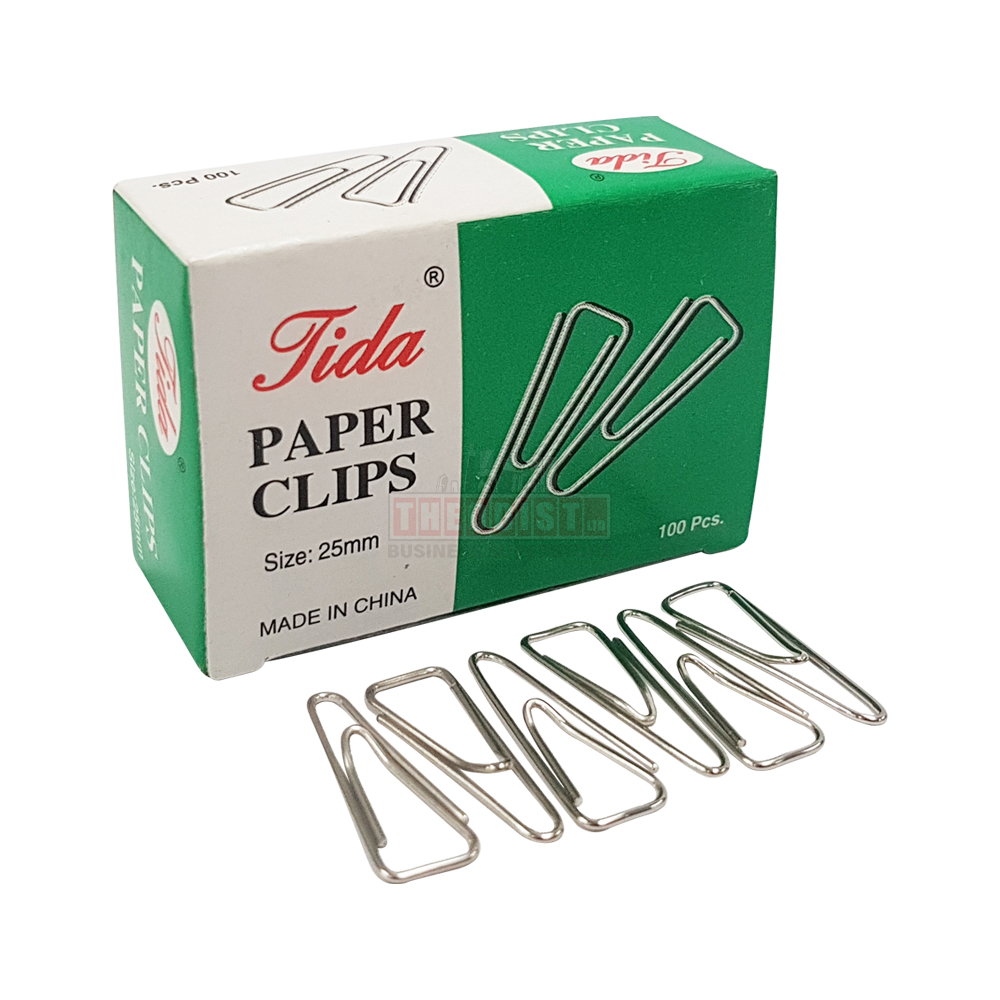 Tida 38514 Triangle Paper Clips 25mm 100 Pack Theodist Theodist