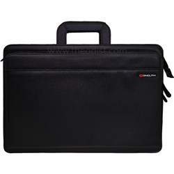 Monolith 2774 Drop Handle Document Case Black - Theodist