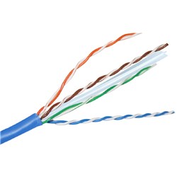 MSS MSSCABLE6U Category 6 U/UTP Copper Cable Blue 305m - Theodist