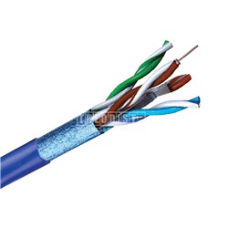 MSS MSSCABLE6AF Category 6A F-UTP Ethernet Copper Cable Blue 305M LSZH - Theodist