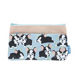 Smash 34402 Pencil Case Double Zip Frenchies - Theodist