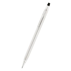 Cross 622-101 Pen Ballpoint Click Classic Lustrous Chrome with Chrome Appointments - Theodist