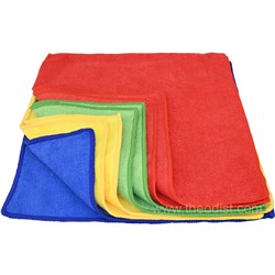 Bexly BX22008 Microfibre Cloth Wipes 8 Pack 33x33cm Assorted Colours - Theodist