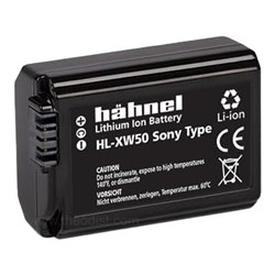 Hahnel HL-XW50 Replacement for Sony NP-FW50 7.2V 1000mAh Battery - Theodist