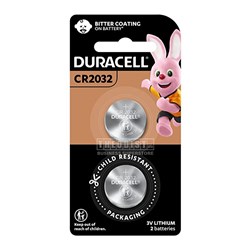 Duracell CR2032 Lithium Coin Battery 2 Pack - Theodist
