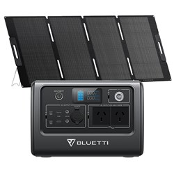 Bluetti Solar Power Station Kit EB70 + SMP200 - Theodist