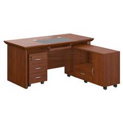Executive Desk with Side Return 1600x800x760mm - Theodist