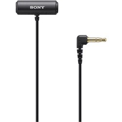 Sony ECM-LV1 Compac Stereo Lavalier Microphone + 3.5mm TRS - Theodist