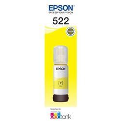 Epson T522 Yellow Ink in Bottle for ET-2810 C13T00M492 - Theodist