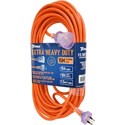 Torq EXT15HD Extra Heavy Duty 15M Extension Lead 2400 Watt - Theodist