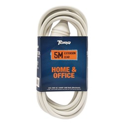 Torq 5M Extension Lead 3 Core 10A Plug & Connector - Theodist