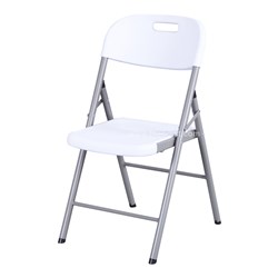 Folding Chair FC49 Plastic White - Theodist