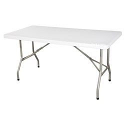 Folding Plastic Table FT152 Rectangle 1515x760x740mm - Theodist