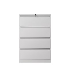HM4 Steel Lateral Filing 4 Drawer 900x450x1328mm - Theodist
