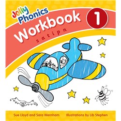 Jolly JL510 Phonics Workbook 1 - s a t i p h - Theodist