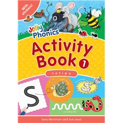 Jolly Phonics Activity Book 1 - s a t i p n - Theodist