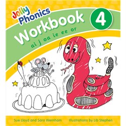 Jolly Phonics Workbook 4 - ai j oa ie ee or - Theodist  