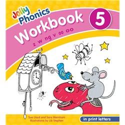 Jolly JL553 Phonics Workbook 5 - z w ng v oo OO - Theodist