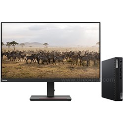 Lenovo Desktop Tcentre M70Q i7-12700T 16GB, 512GB SSD + 27" Monitor Win 11 Pro - Theodist