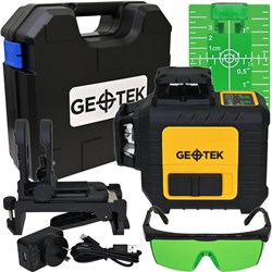 Geotek 3X360-G Line Laser Green Beam with Hard Case - Theodist