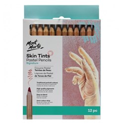 Skin Tints Pastel Pencils Signature 12pc - Theodist