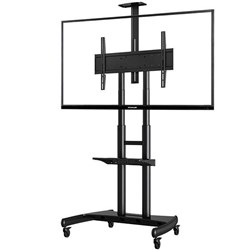 Mobile Display Stand Screen Size 55"-80" Max 90.9Kg NB-AVA1800-70-1P - Theodist