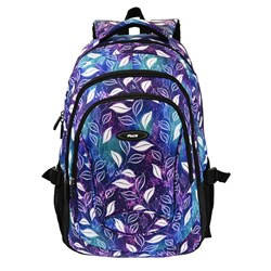 Pace P57408 Student Backpack, Purple Leaves - Theodist