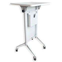 Podium Table-White 600Lx500Wx1088H - Theodist