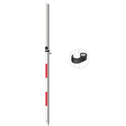 Myzox PP-200EV 2m 2-Section Prism Pole with Twist Lock - 5/8" Thread - Theodist