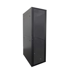Sharkrack SCBDB18U810BAC Standard Network Server Rack 18U Glass Solid Door 800x1000x990mm - Theodist