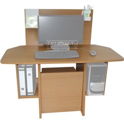 Soho Series Desk Computer and Seat Storage - Theodist