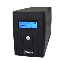 Torq TQUPS800V Uninterruptible Power Supply 800VA/480W with LCD UPS - Teodist