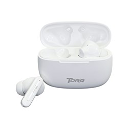 Torq TQV967WHT- Vibes True Wireless Stereo Earbuds White - Theodist