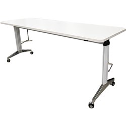 Training Folding Table TR01 1800Lx600Wx750H White - Theodist