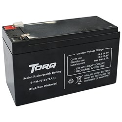 Torq Sealed Rechargeable Battery 6-FM-7(12V/7Ah) - Theodist