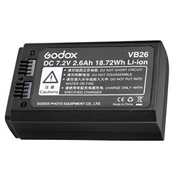 Godox VB26 Battery Lithium Ion for V1 Flash - Theodsit