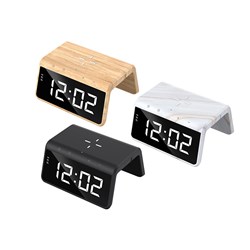 Havit W320 Wireless Charger, Alarm Clock, Ambient Light - Theodist
