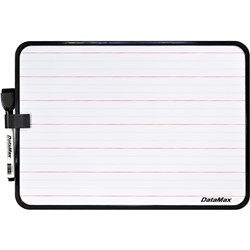 DataMax WBDSA4 Whiteboard Student A4 Double Sided Ruled & Blank 310x223mm - Theodist