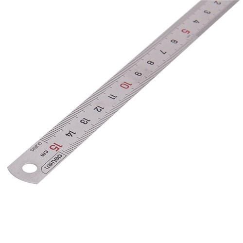 Deli DL8015 Steel Ruler 150mm