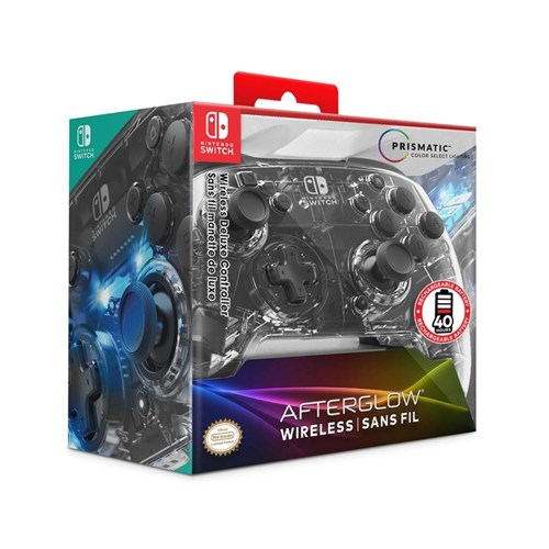 Switch Afterglow Deluxe Wireless Controller for Nintendo Switch