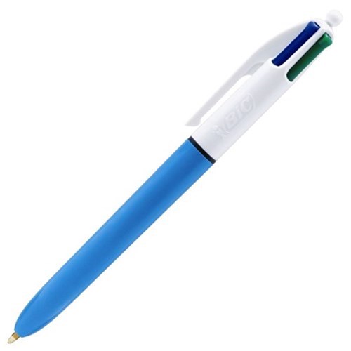 BIC 218  4-Colour Ballpoint Pen Medium Tip  Medium 1.0mm_1 - Theodist