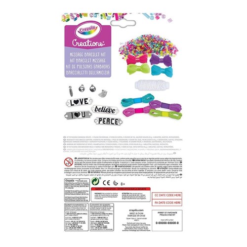 Crayola Creations Message Bracelets Kit