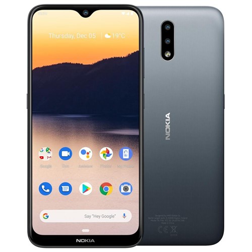 Nokia 2.3 Unlocked Smartphone 32GB Charcoal