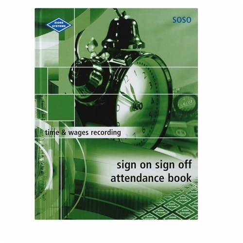 Zion 4995 SOSO Sign On Sign Off Attendance Book_1 - Theodist