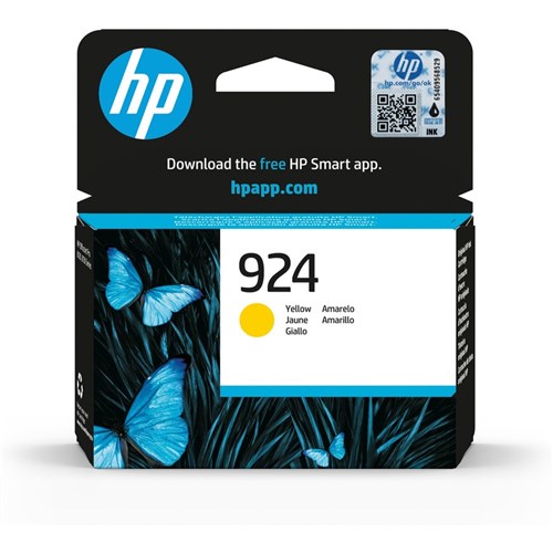 HP #924 Yellow Ink 4K0U5NA