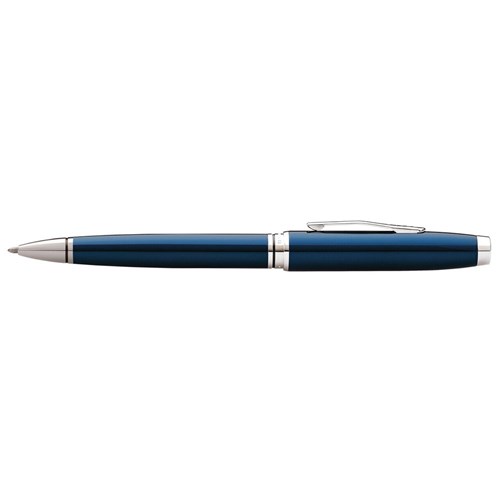 Cross 662-9 Coventry Ballpoint Pen, Blue Lacquer_2 - Theodist