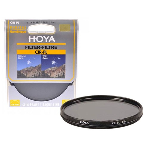 FILTER- HOYA 55mm CIRCLE POL CIR-PL SLIM FRAME