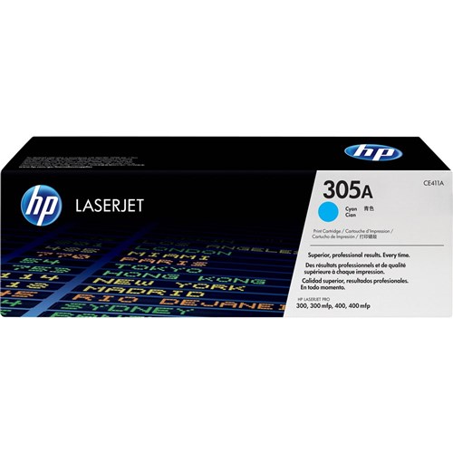 HP 305A Cyan Original LaserJet Toner Cartridge